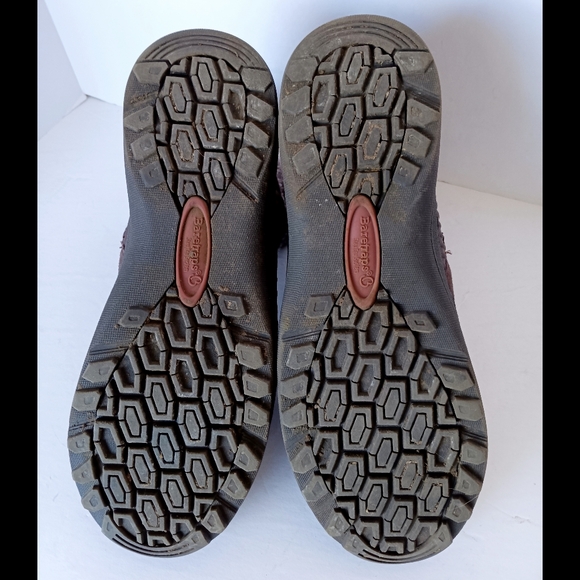 🖤 BareTraps Adelina Leather Suede Ankle Boots Bootie 9 Winter Faux Fur Burgundy - Picture 14 of 14